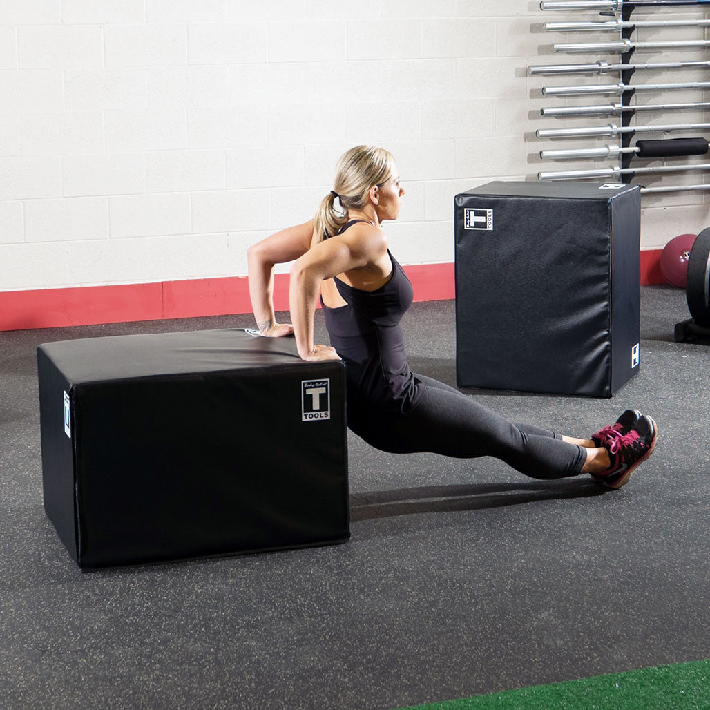 Body-Solid Tools 3-Way Soft Plyo Box 20 x 24 x 30 inch