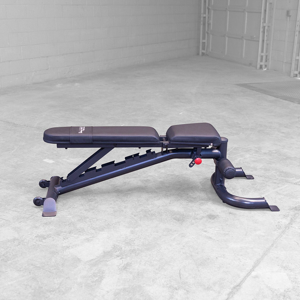 Body-Solid FID Adjustable Bench with Flat, Incline, Decline Options