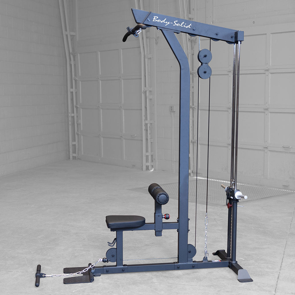 Body-Solid Lat Pulldown / Low Row - Plate Load