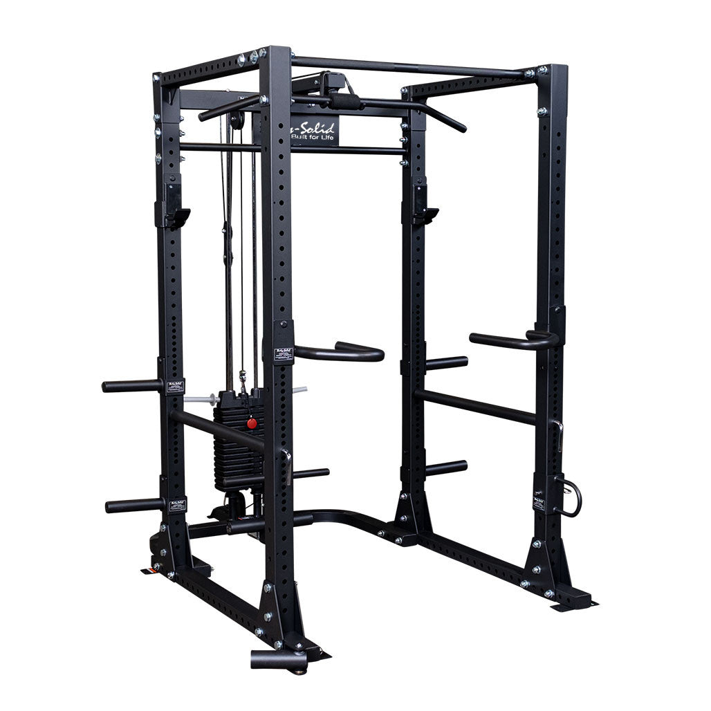 Body-Solid Lat Pulldown Attachment for GPR400 Power Rack - Plate Loaded
