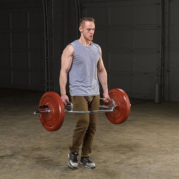 Body-Solid Olympic Trap Bar with Raised Handles