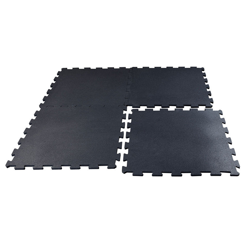 Body-Solid Tools Interlocking Rubber Flooring Box of 4