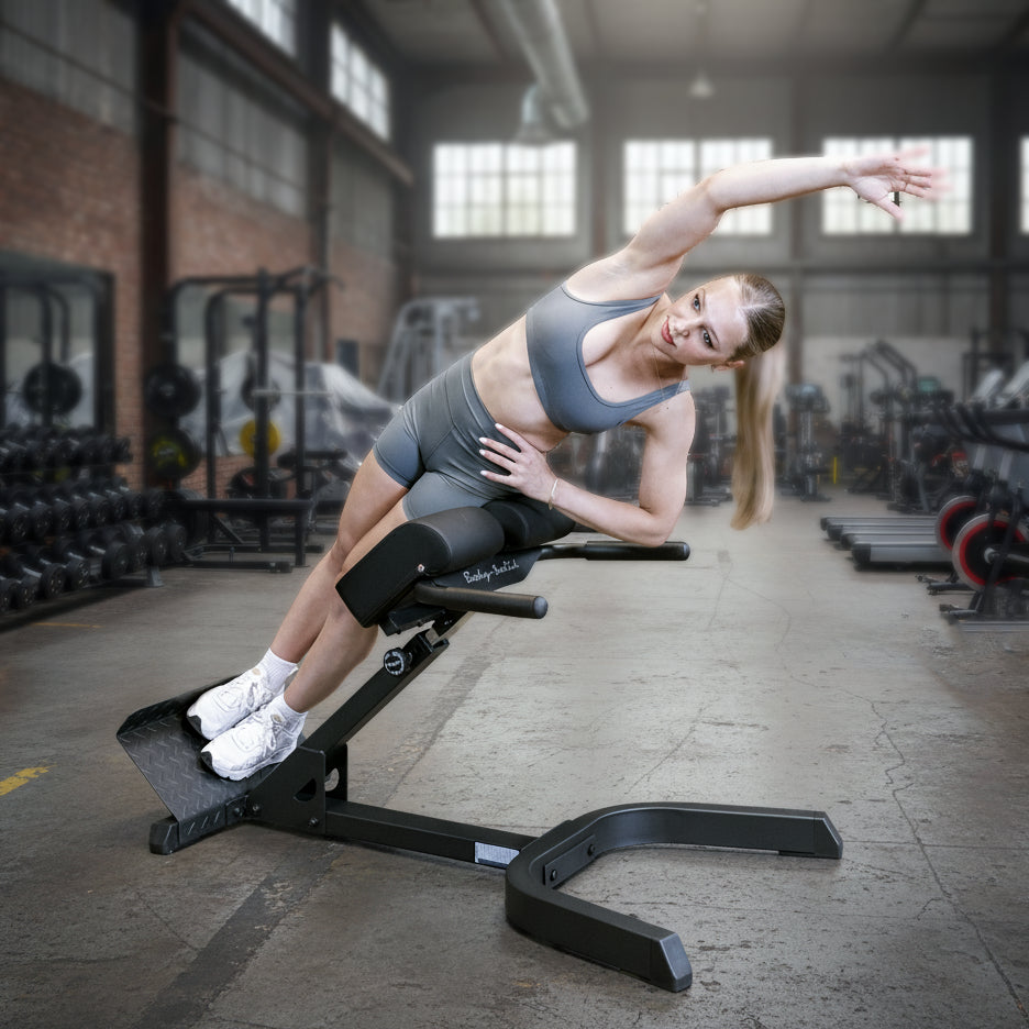 Body-Solid 45 degree Back Hyperextension & Roman Chair