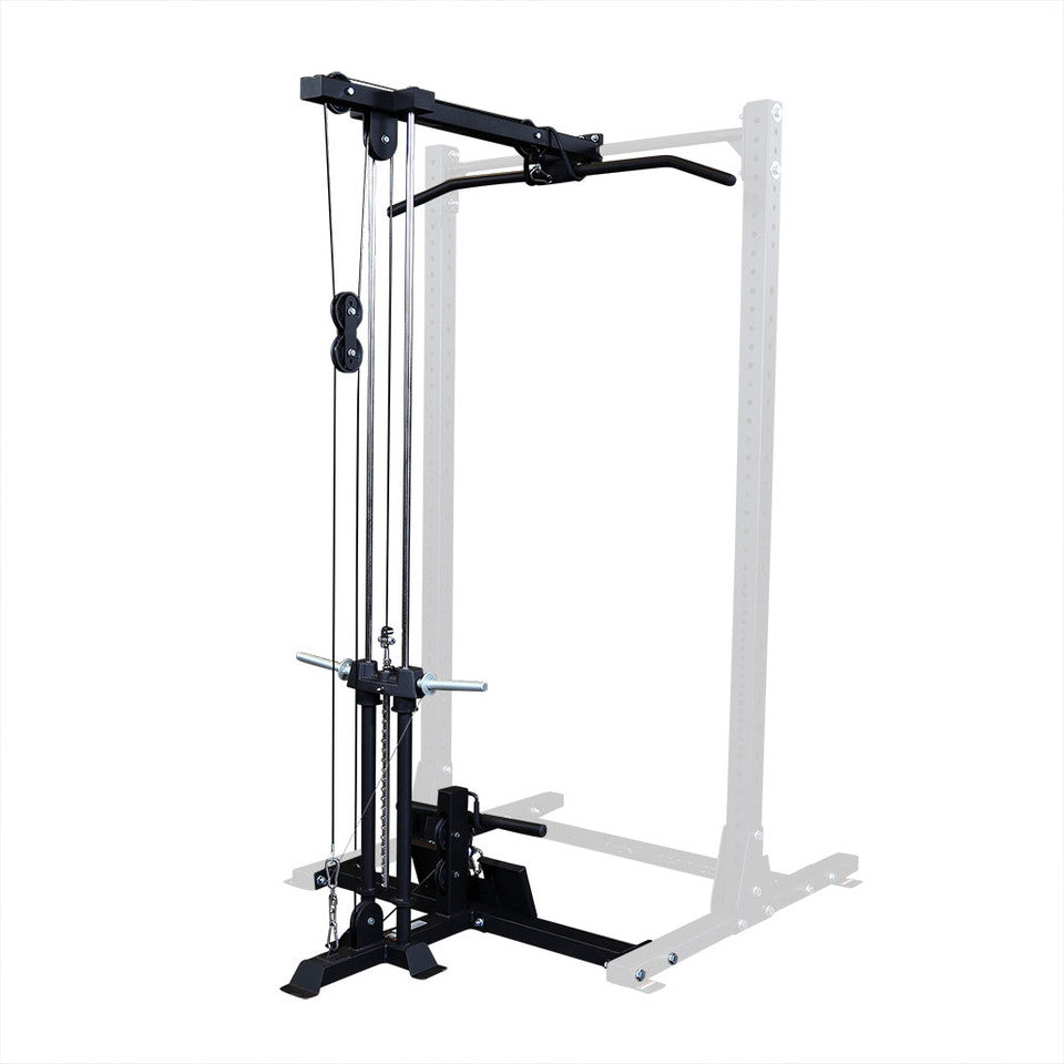 Body-Solid Lat Pulldown Attachment for SPR500 Half Rack - Plate Loaded