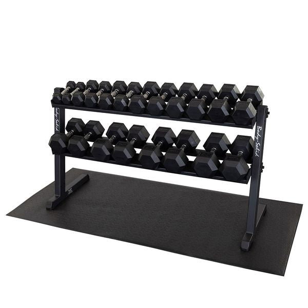 Body Solid 60in 2 tier rack (GDR60B)