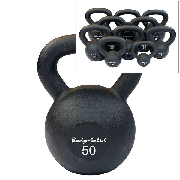 Body Solid Powder coat Kettlebells