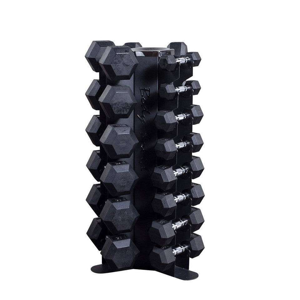Body-Solid 3-Side Vertical Dumbbell Rack GDR80