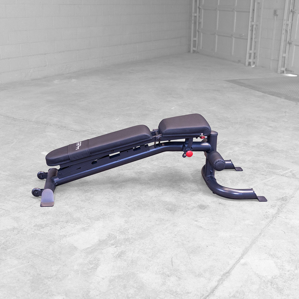 Body-Solid FID Adjustable Bench with Flat, Incline, Decline Options