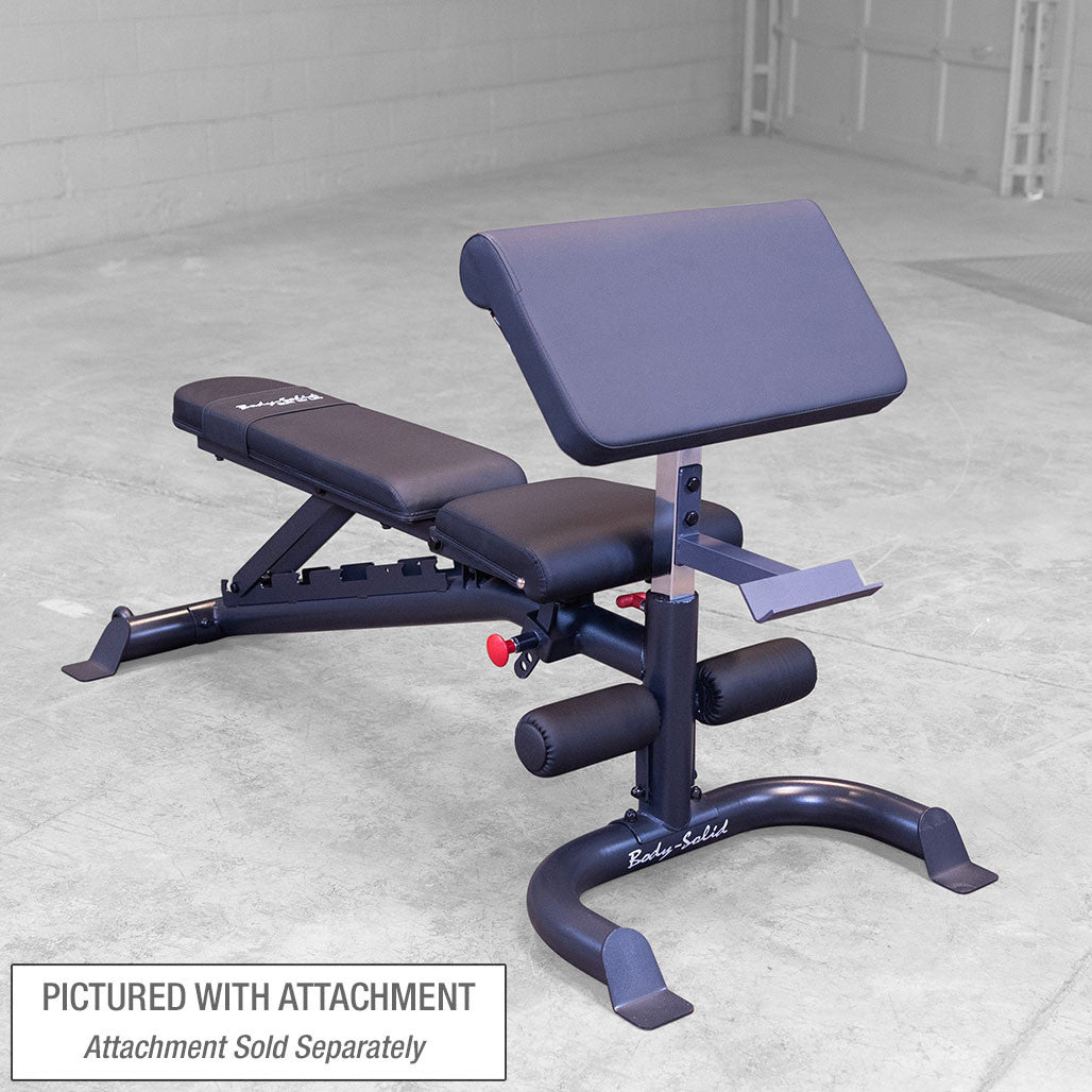 Body-Solid FID Adjustable Bench with Flat, Incline, Decline Options