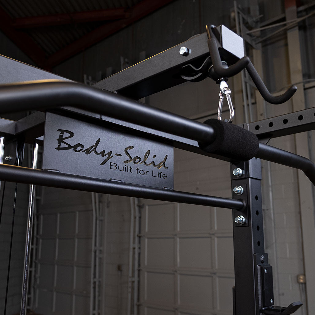 Body-Solid Lat Pulldown Attachment for GPR400 Power Rack - Plate Loaded