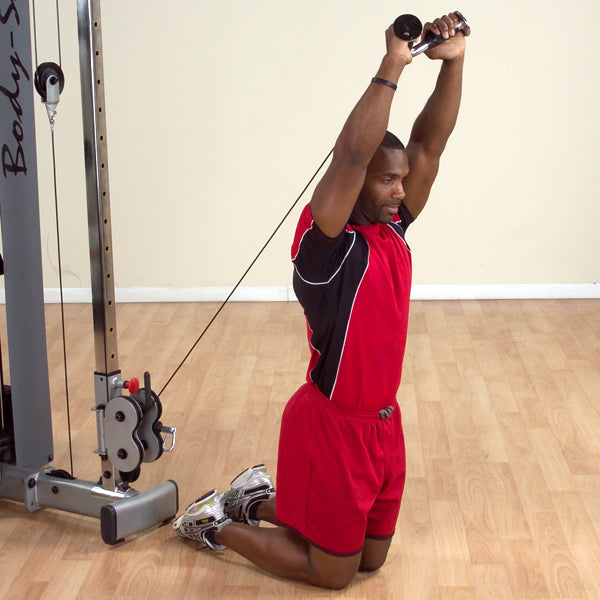 Body-Solid Tools Triceps Handle with Rubber Grip