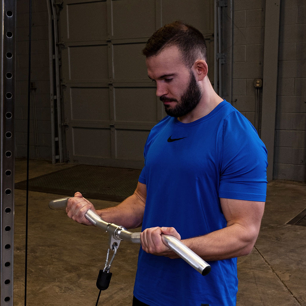 Body-Solid Aluminum Revolving Curl Bar