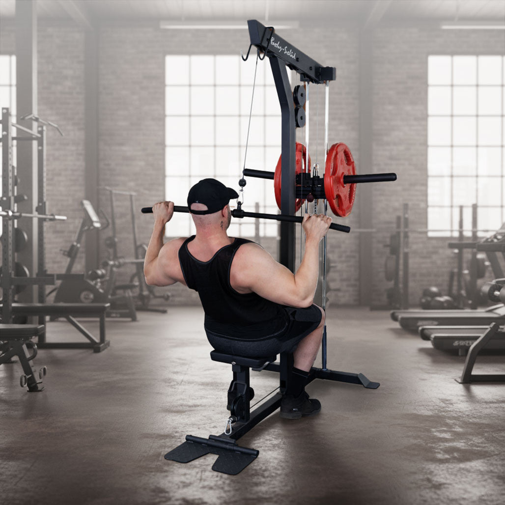 Body-Solid Lat Pulldown / Low Row - Plate Load