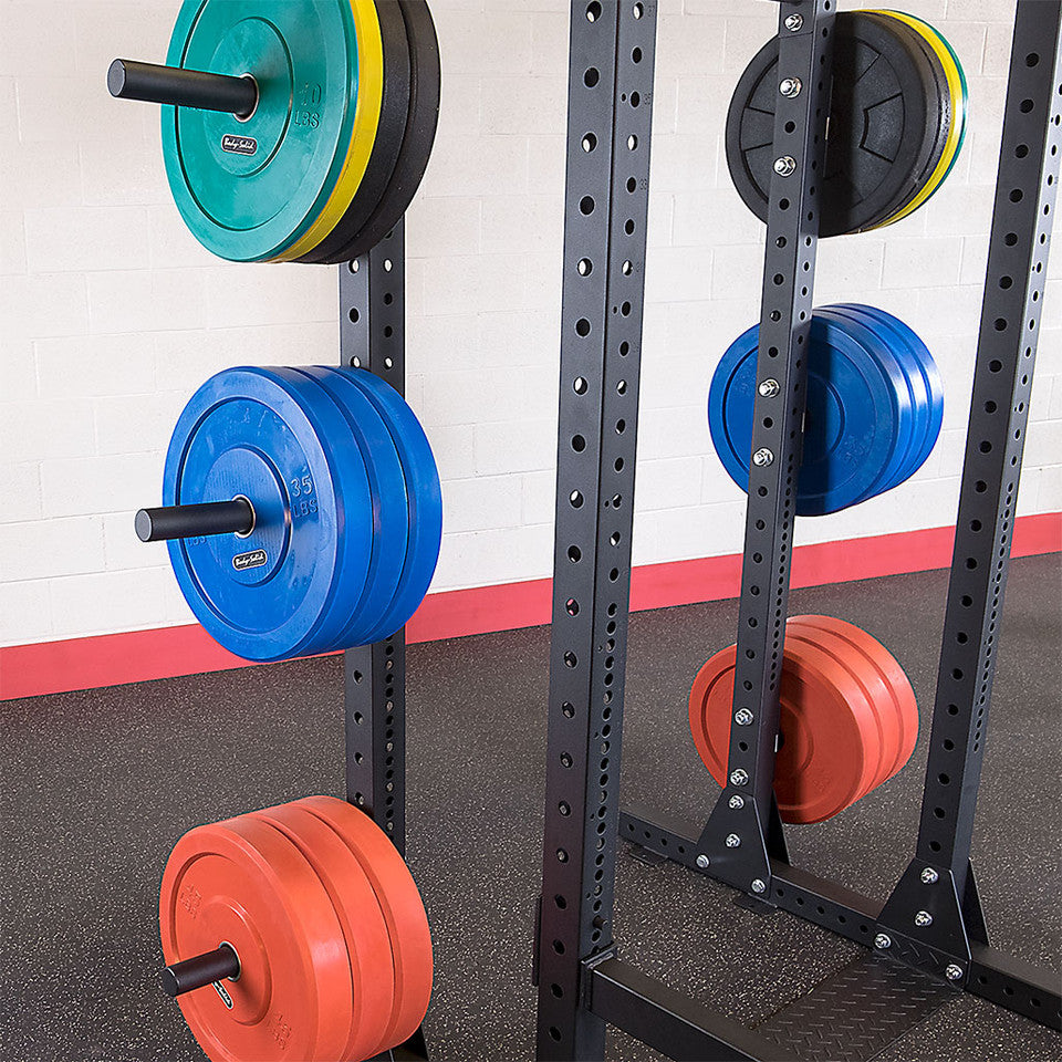 Body-Solid Weight Plate Horn for SPR1000 & SPR500 Pro Clubline Rack