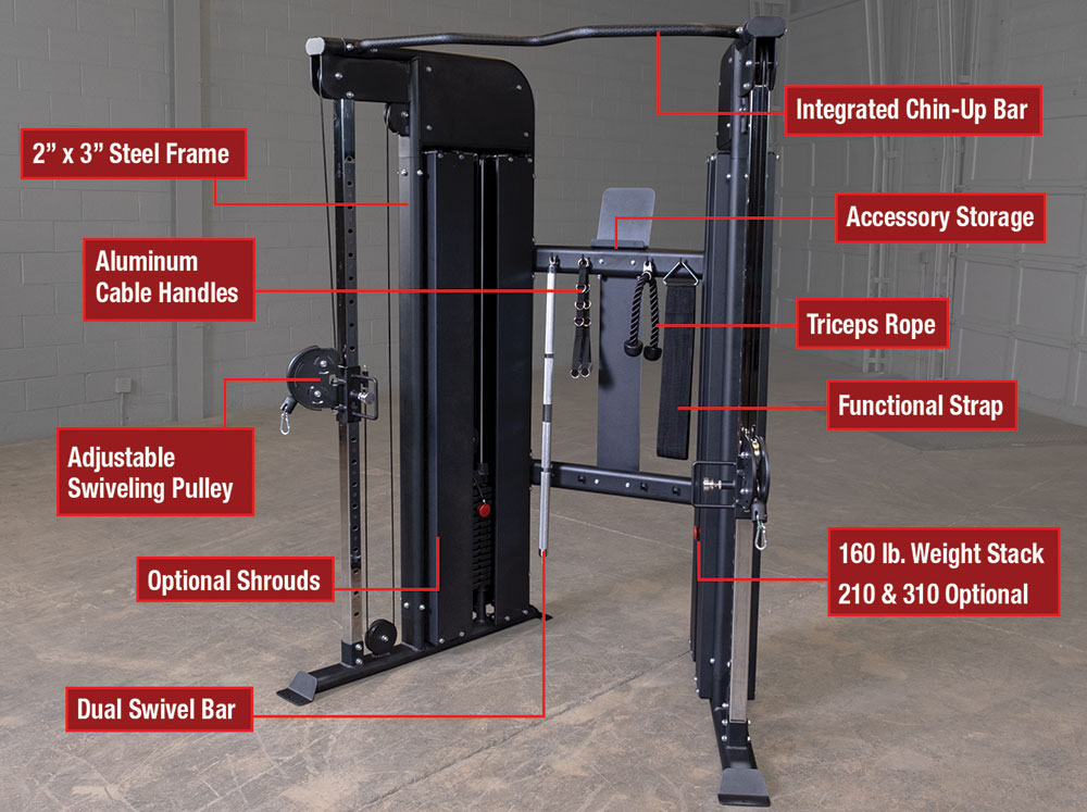 Body Solid GFT100 Functional Trainer