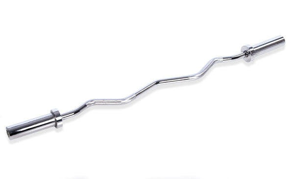 47" International Chrome Curl Bar