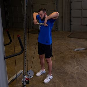 Small Body Solid Aluminum Straight Bar